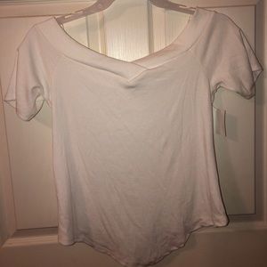 Off the Shoulder Shirt from Charlotte Russe